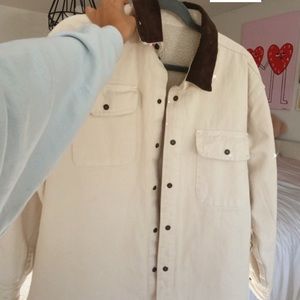 Brandy Melville oversize jacket with sherpa inside